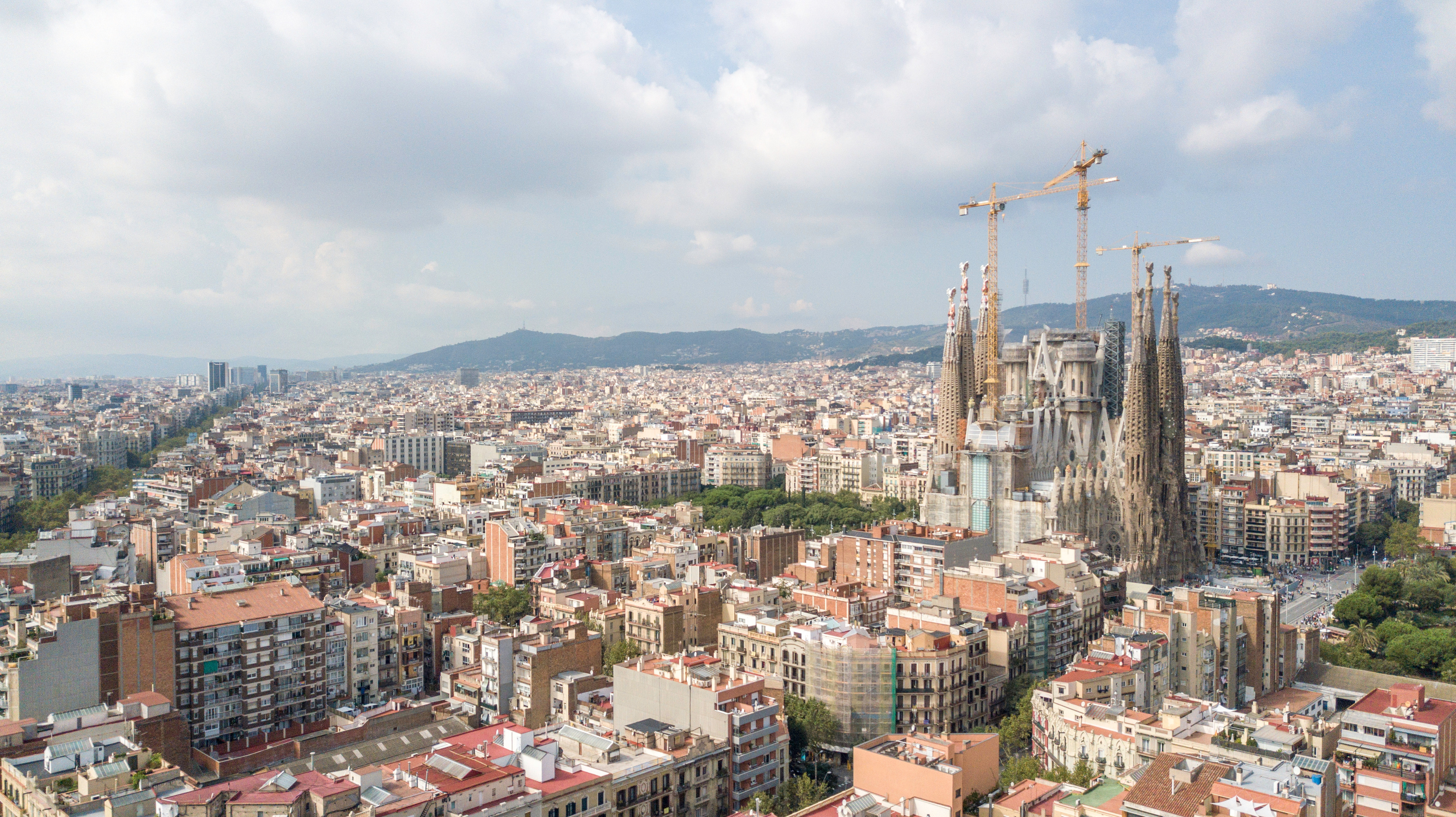 Luftaufnahme Barcelona