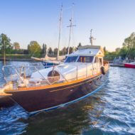 Luftaufnahme Boot