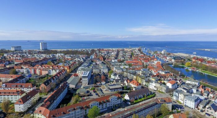 Luftaufnahme Warnemünde