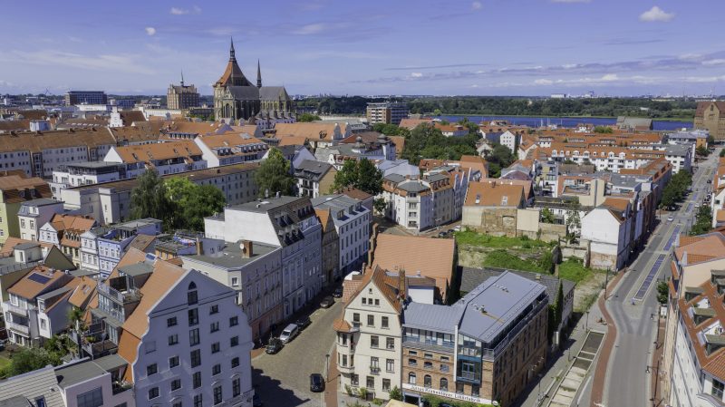 Luftbild Rostock