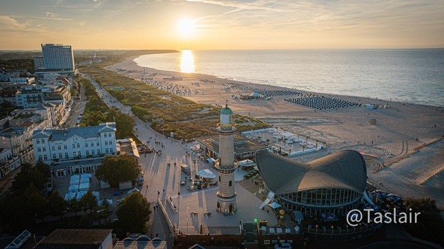 Luftaufnahme Warnemünde
