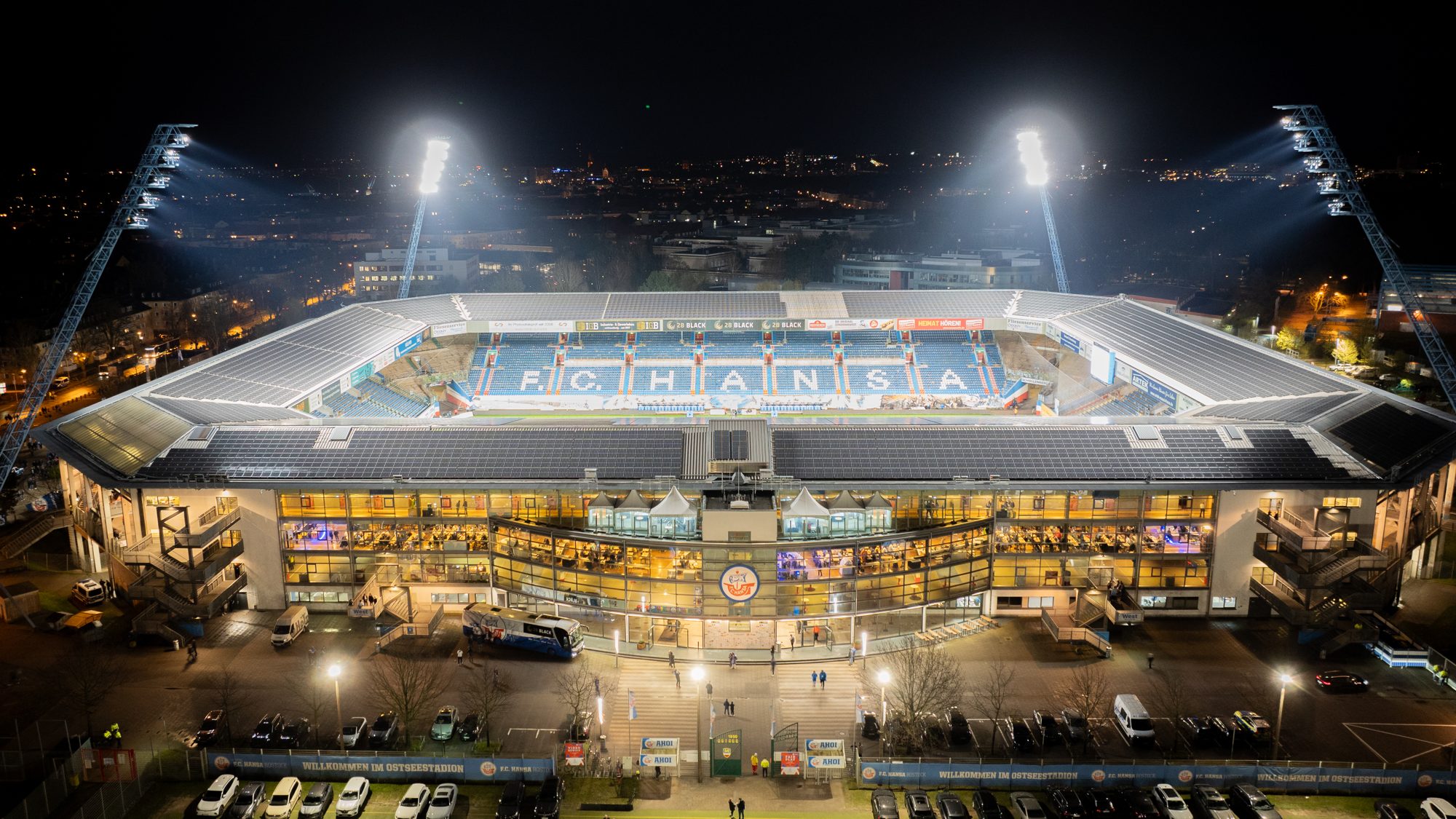 Luftaufnahme: Ostseestadion, F.C. Hansa Rostock
